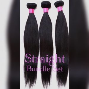 16” Straight 100% Virgin Indian Hair